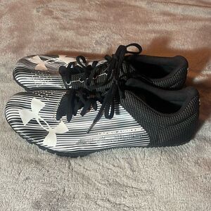 Under armor track racing cleats size 10.5 womens